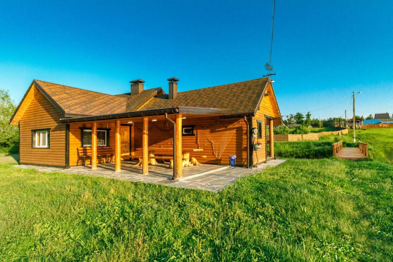 Guesthouse On The Lake With Bathhouse 70 Km From Kiev Makariv Exteriér fotografie