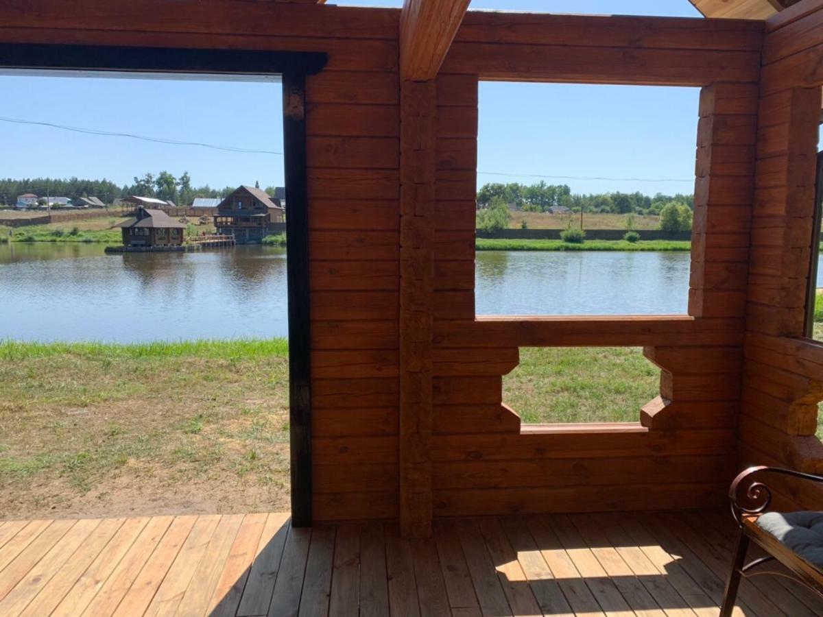 Guesthouse On The Lake With Bathhouse 70 Km From Kiev Makariv Exteriér fotografie